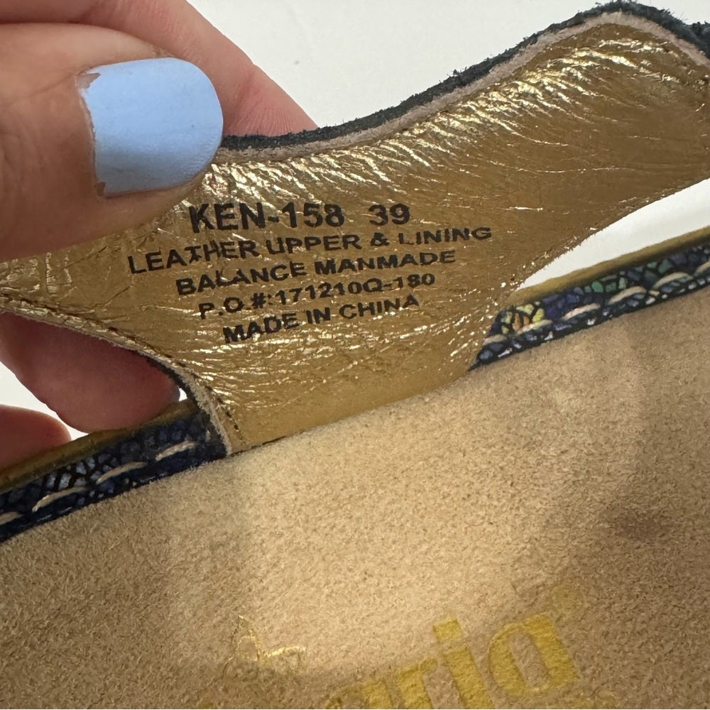 Alegria Multicolor Patterned Sandals Adjustable S… - image 7